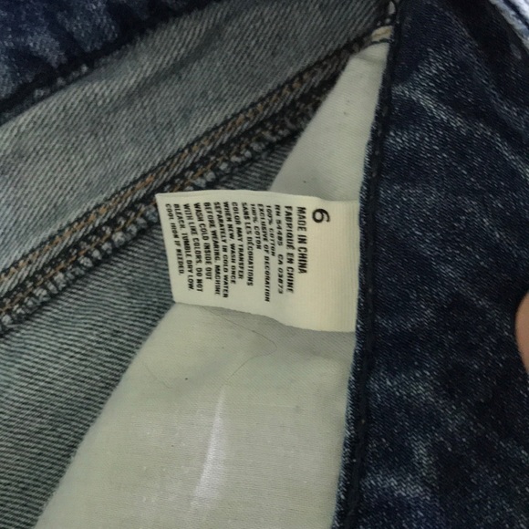 american eagle midi jean shorts - Picture 5 of 8